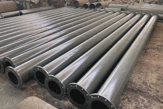 粉煤灰输送耐磨双金属复合管在电厂的实际应用 粉煤灰输送耐磨双金属复合管在电厂的实际应用