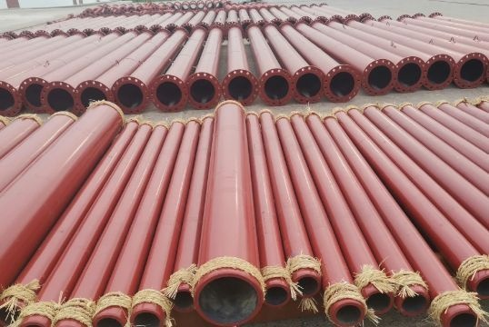 水泥窑高温粉尘高温烧结陶瓷耐磨管使用寿命多久?实测可达10年以上 水泥窑高温粉尘高温烧结陶瓷耐磨管使用寿命多久?实测可达10年以上