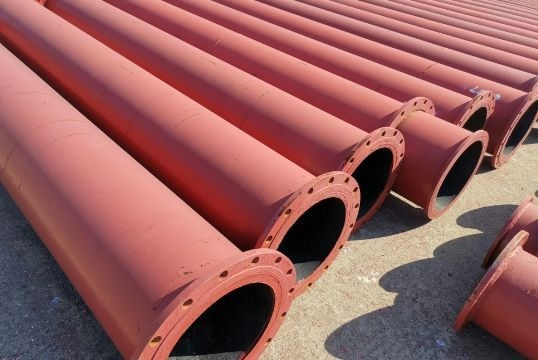 烧结陶瓷耐磨复合管道在煤粉、灰渣、矿浆输送中的应用